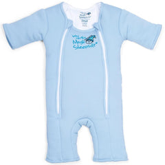 magic sleepsuit merlins cotton swaddle transition blue small 12-18lbs image 1