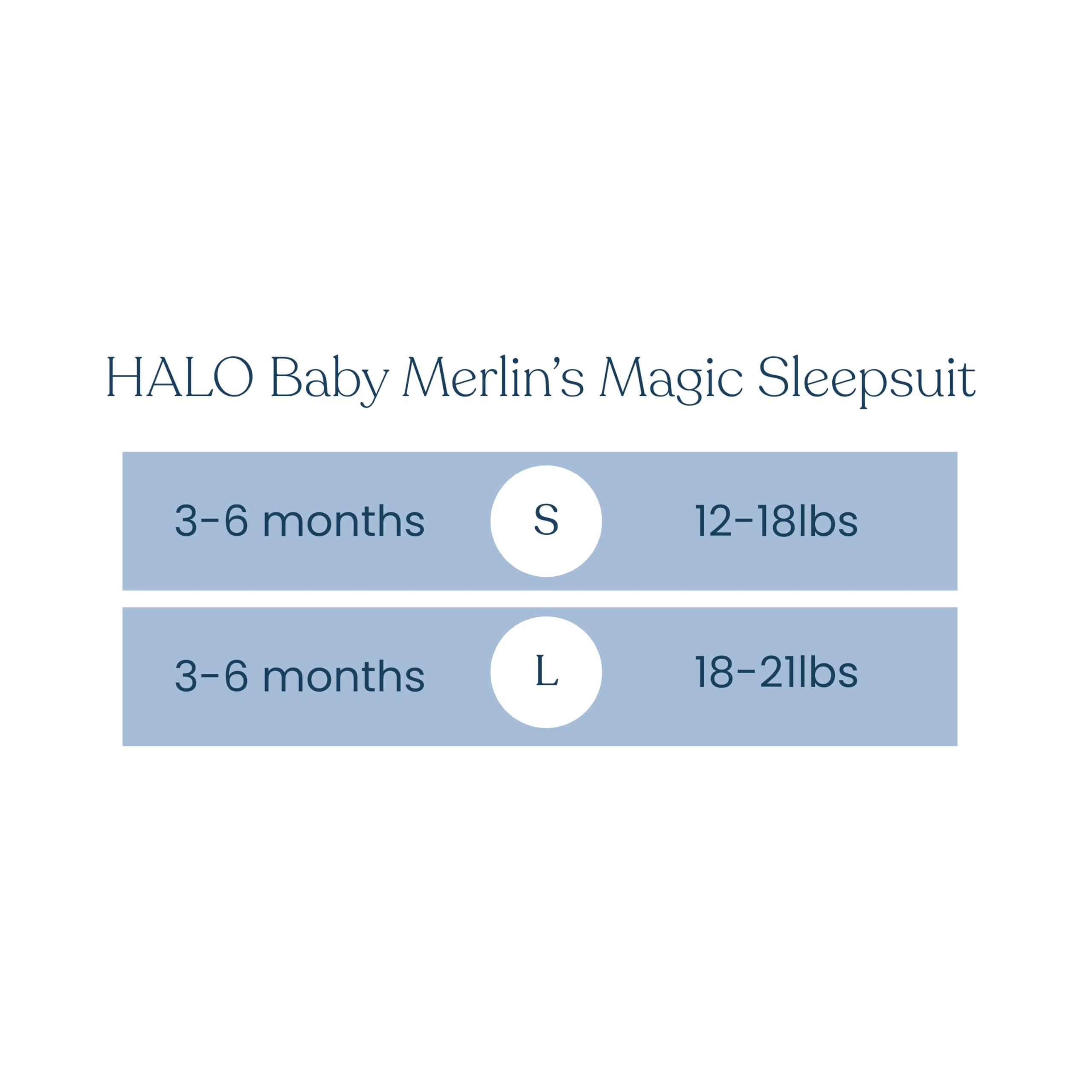 magic sleepsuit merlins cotton swaddle transition blue small 12-18lbs image 7
