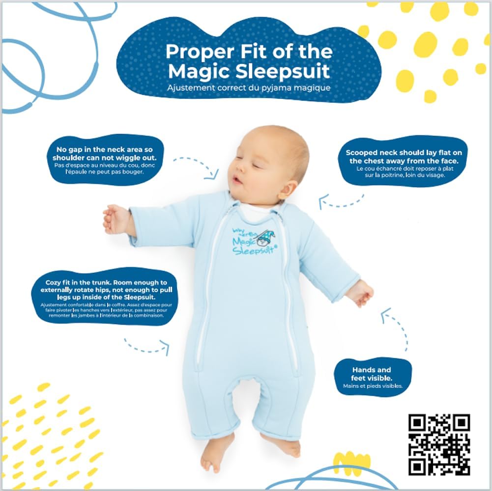 Magic Sleepsuit blue small 12-18lbs image 3