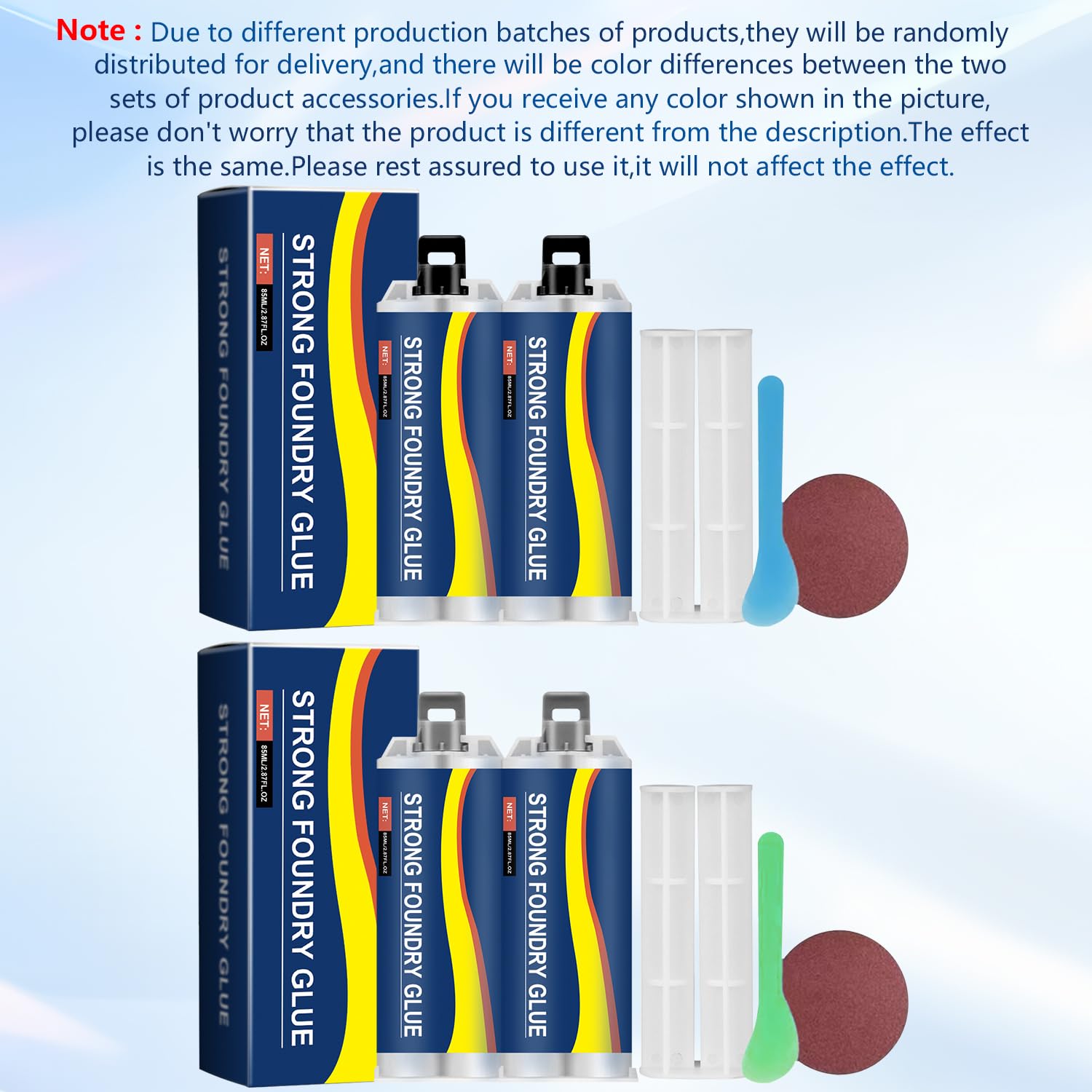 Durable metal repair adhesive for home projects
