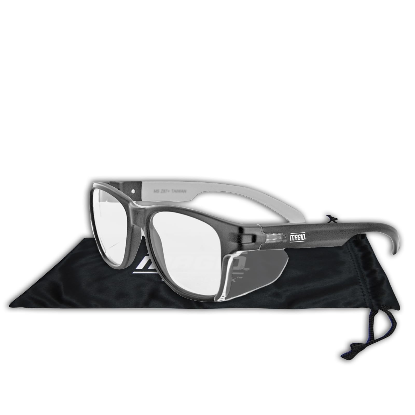 Lightweight black nylon frame and temples MAGID Y50 glasses