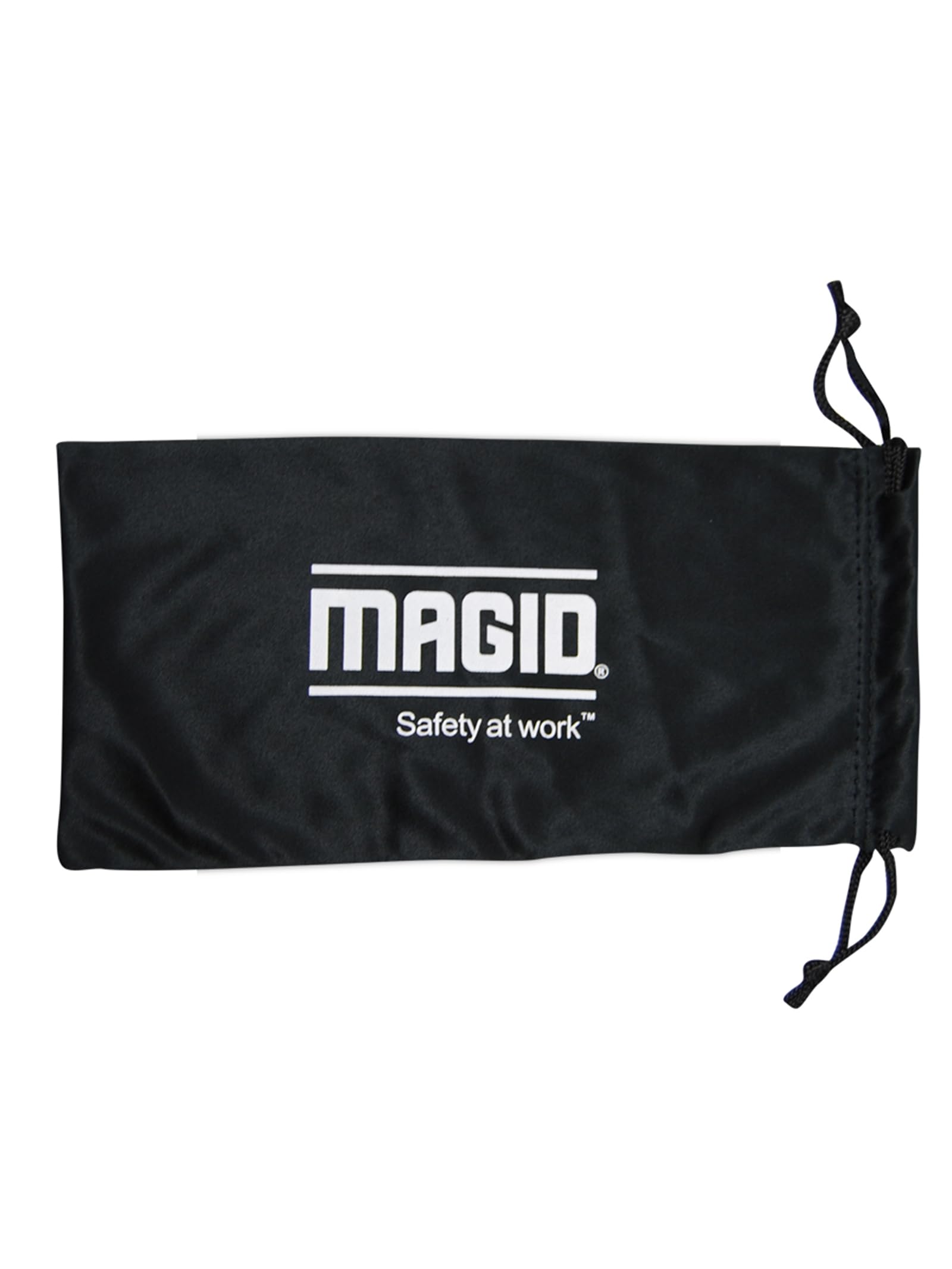 Close up of integrated side shields on MAGID Y50 Safety Glasses
