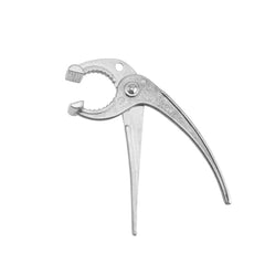 Lightweight CySILI aluminum tongs for kitchen use