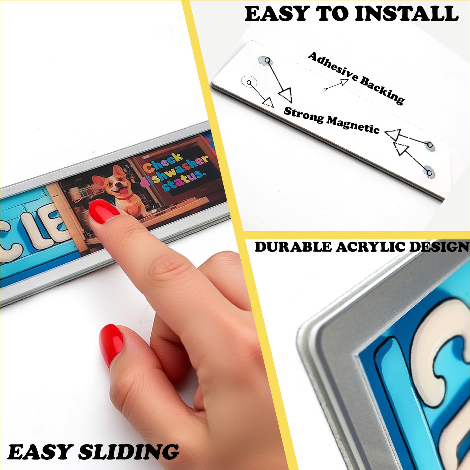Kitchen organization accessory for dishwasher and laundry machines