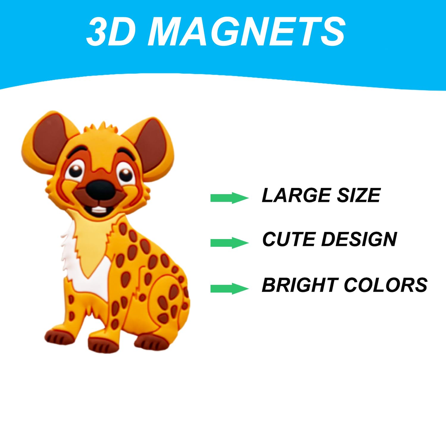 pack of fridge magnets zoo animals for kids