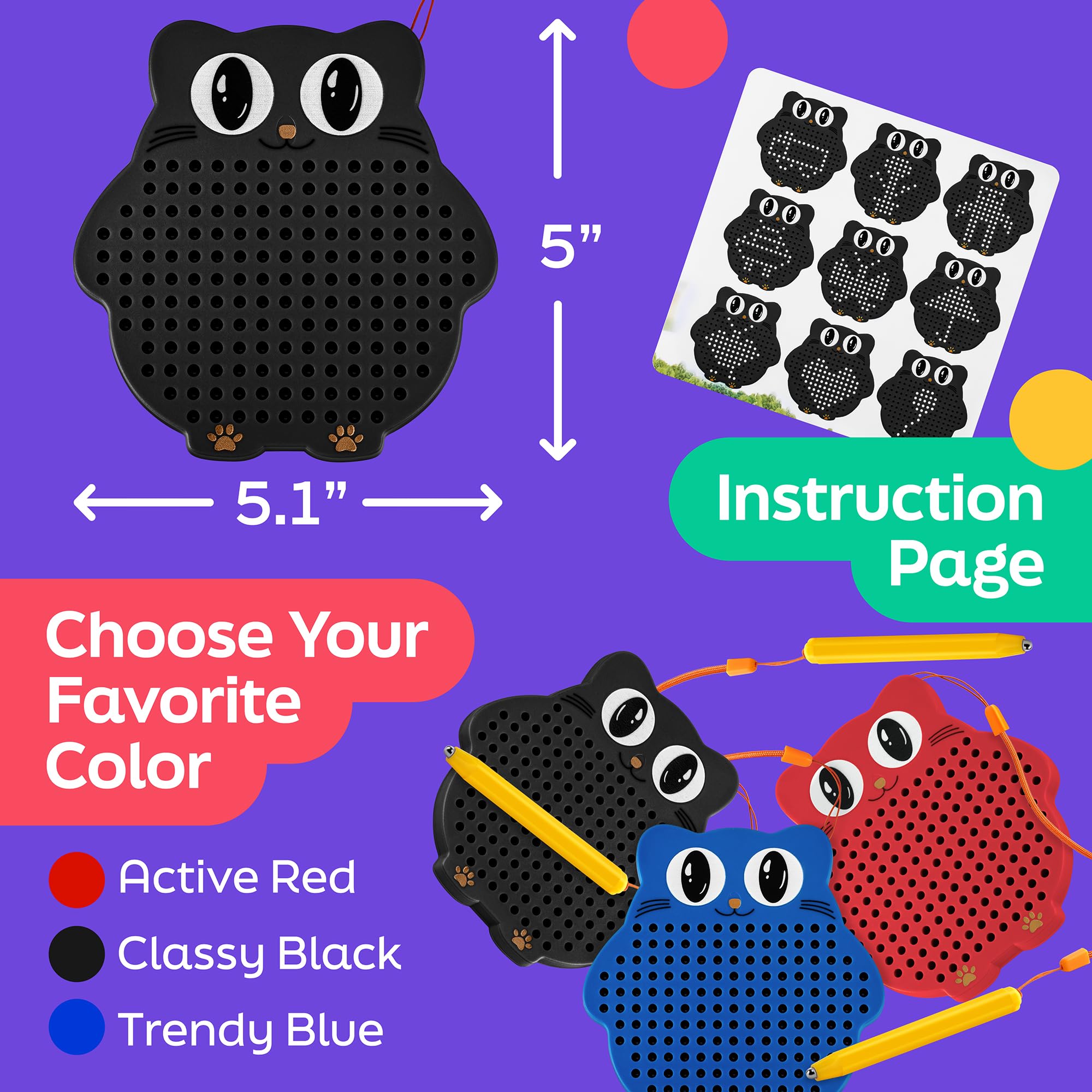 Learning through magnetism on a pull tool for kids