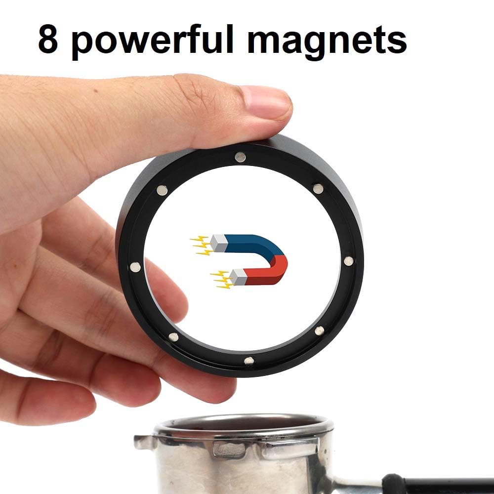 Portafilter accessory aluminum 54mm dosing funnel