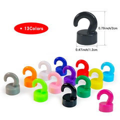 13 color variants magnetic hook set