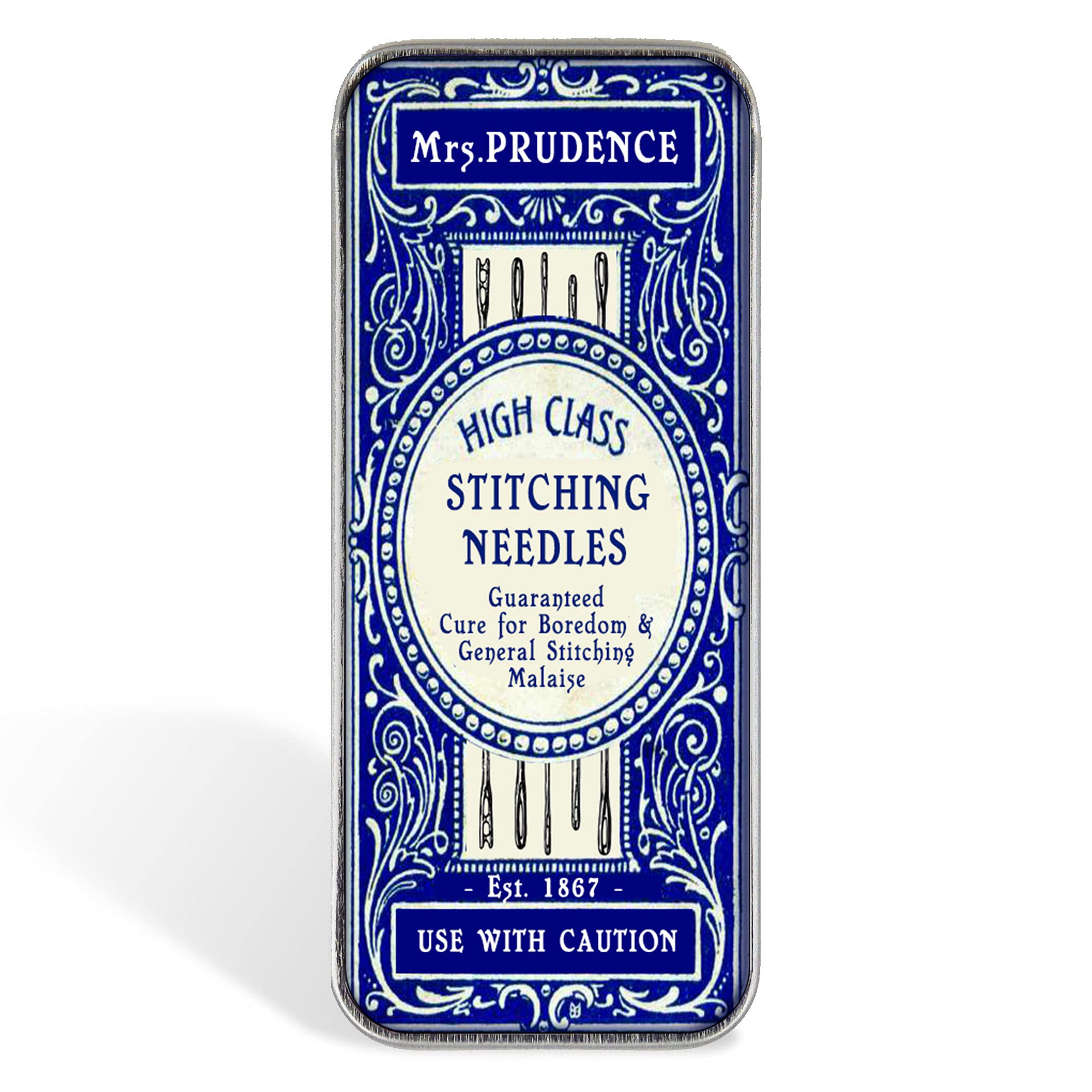 Magnetic Sewing Needle Case Mrs Prudence front view