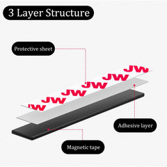 15ft long magnetic tape for classroom and home use