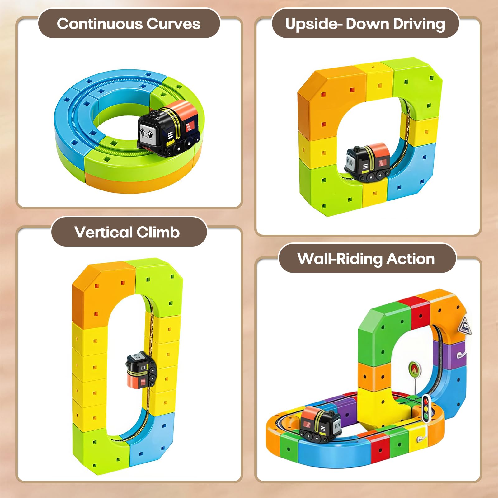 upgraded magnetic track system auto-adhesive design image