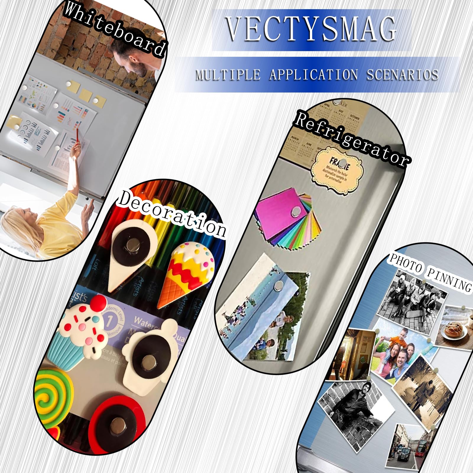 76-piece magnet set with pickup wand included