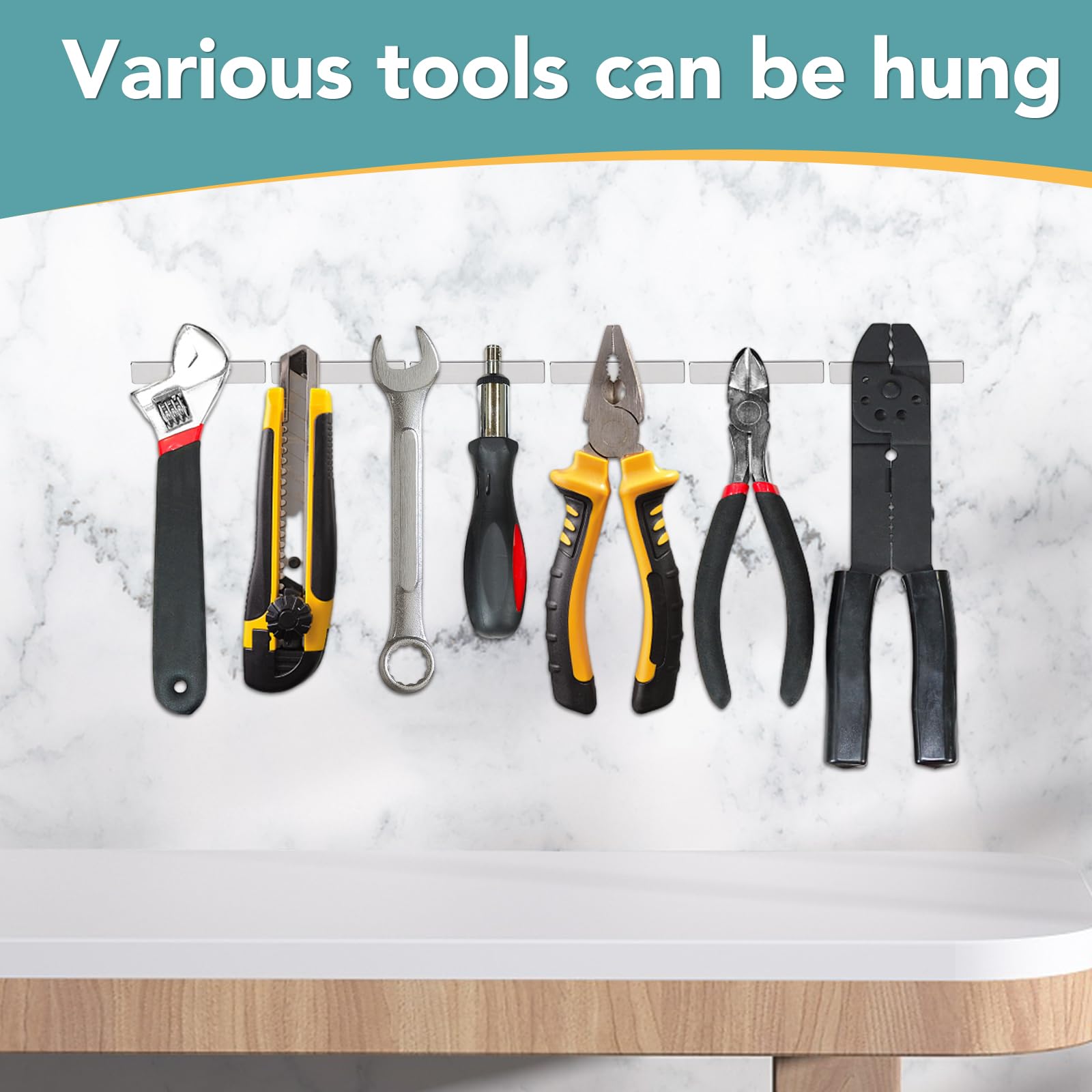 Versatile use on kitchen office garage cabinets refrigerator