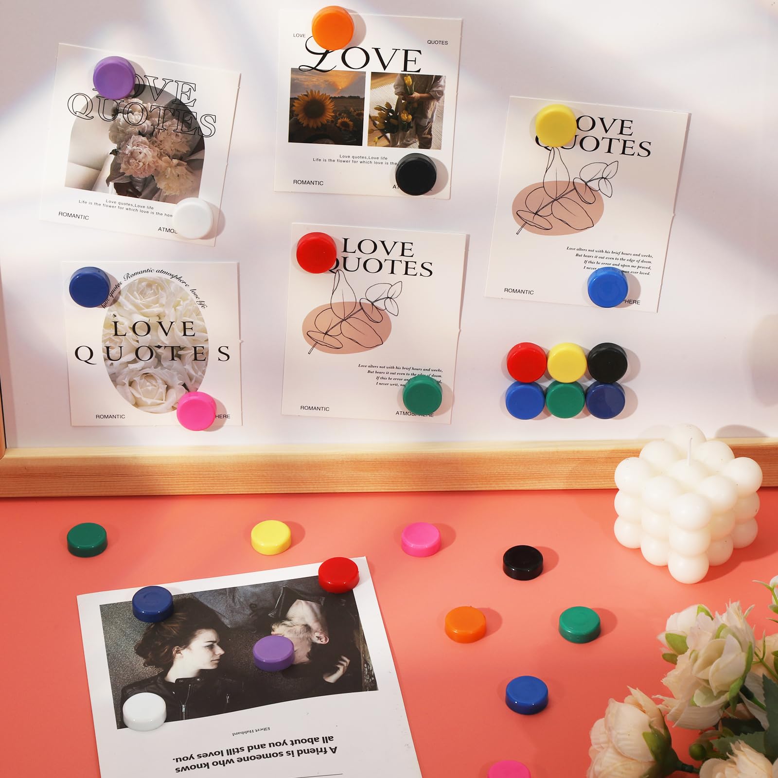 Colors include red green yellow blue pink orange purple black white dark blue