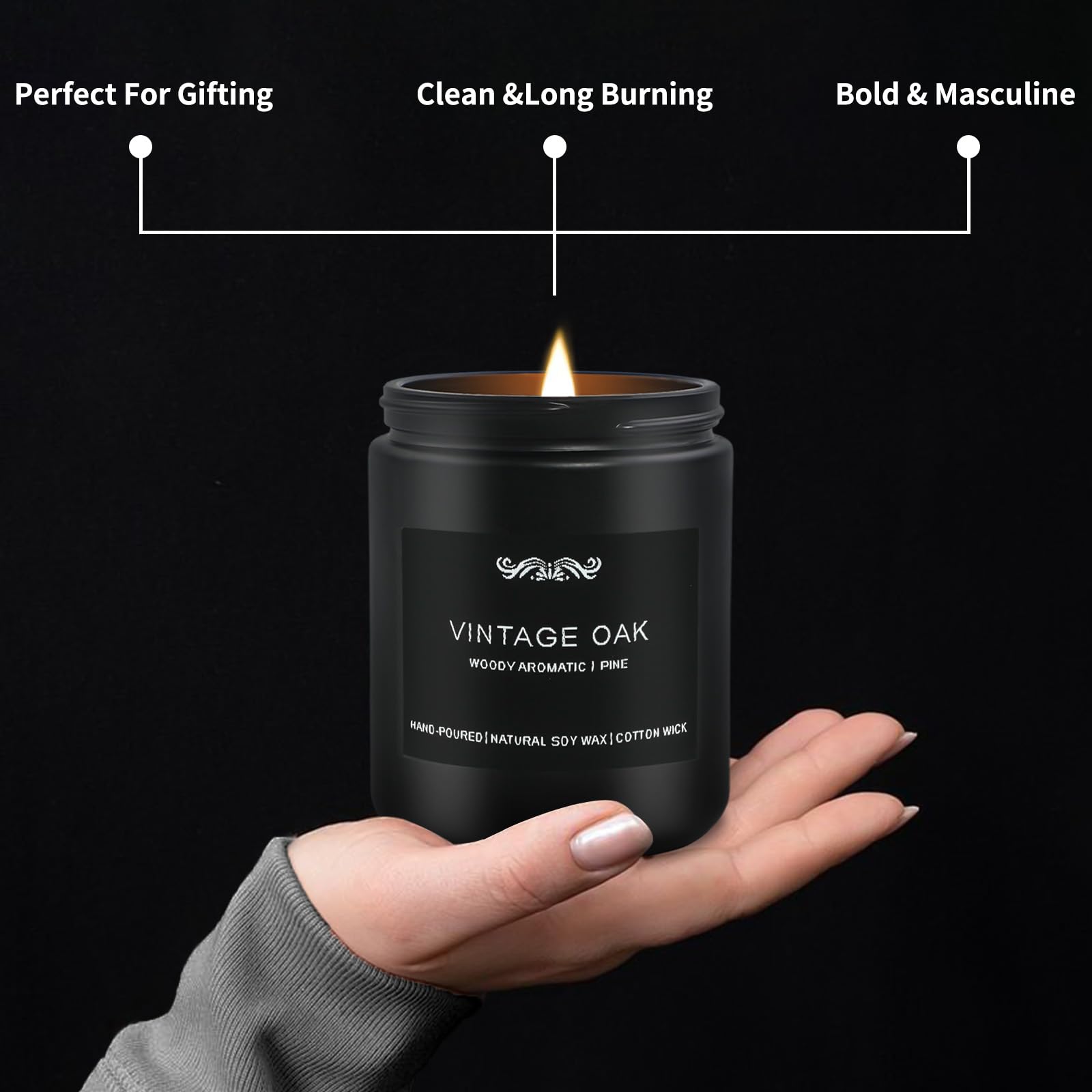 Magnoli Sandal Wood fragrance candle