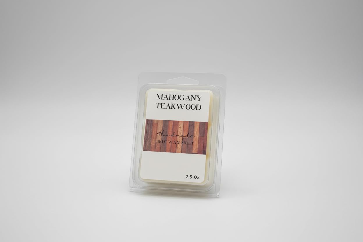 Cedar oak woodsy blend with mahogany soy melt notes lavender geranium