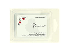 Handmade in the USA label on Mahogany Teakwood melts