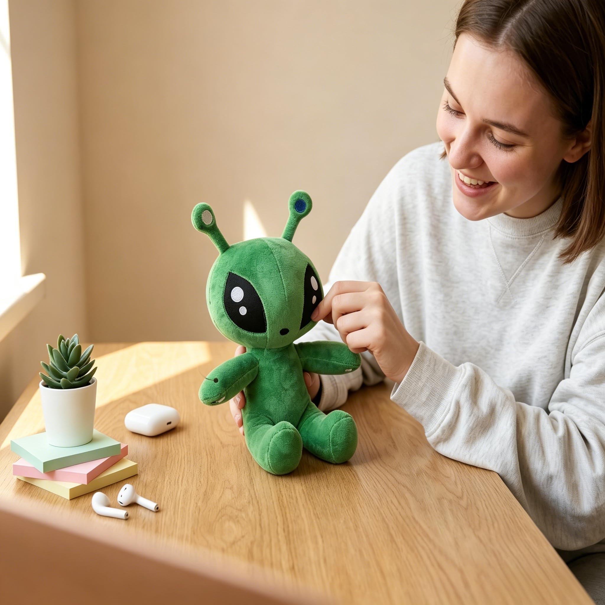 Maipai alien plush toy ideal for birthdays and holidays