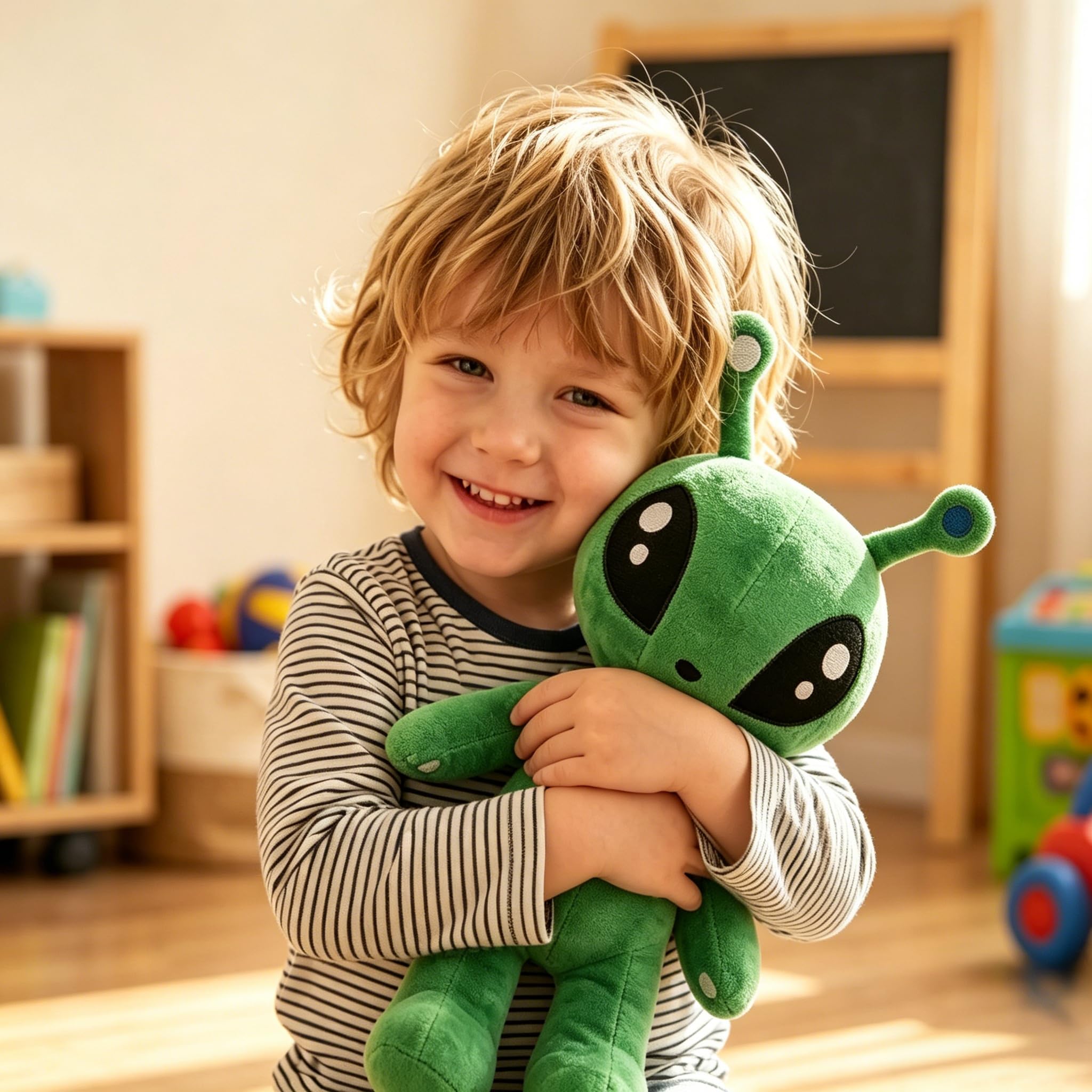 Cartoon soft plush alien gift for kids and fans by Maipai