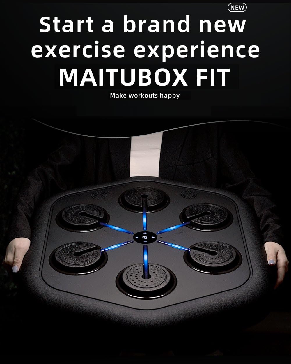 Global Arena online challenges on MAITUFIT Smart Music Boxing Machine M4
