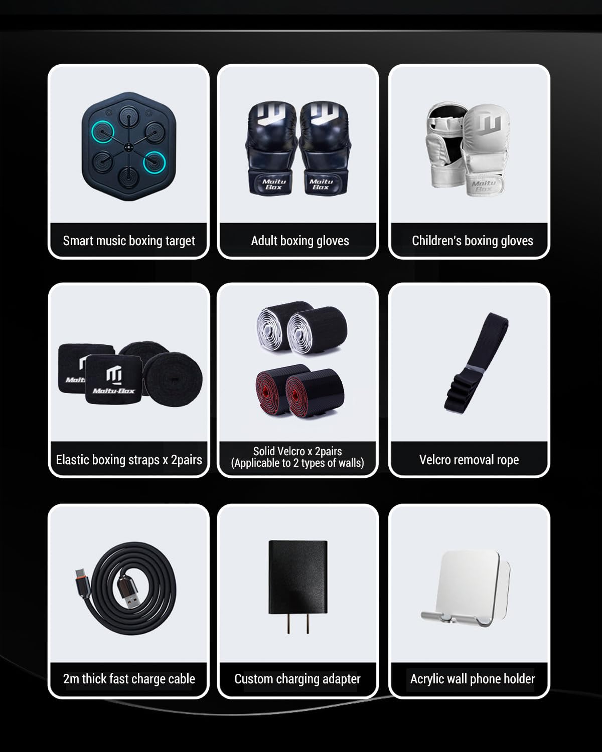Wall-mount design for MAITUFIT M4 boxing bag