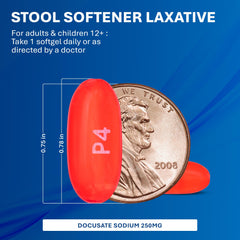 Major Pharmaceuticals stool softener laxative product label stimulant-free