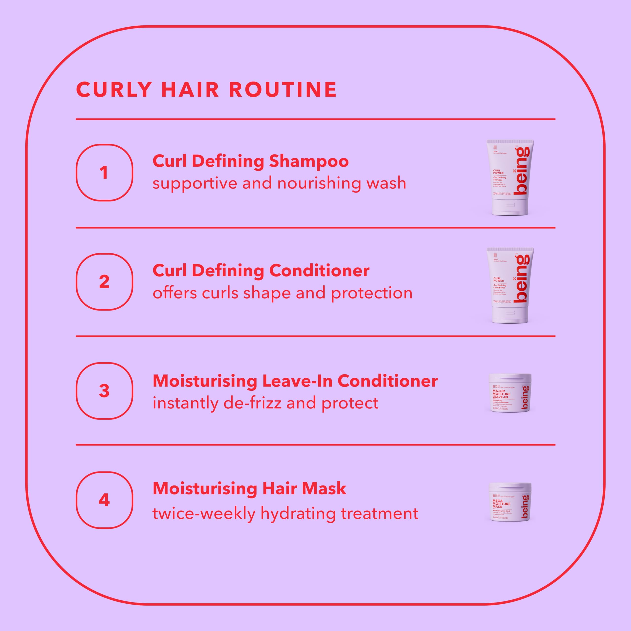 Major Moisture Leave-In Conditioner 354ml packaging details