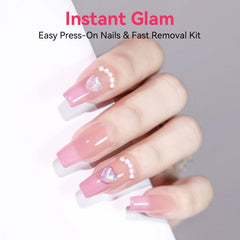 Makartt nail glue remover bottle included in kit