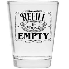 2oz shot glass designed and printed in the USA