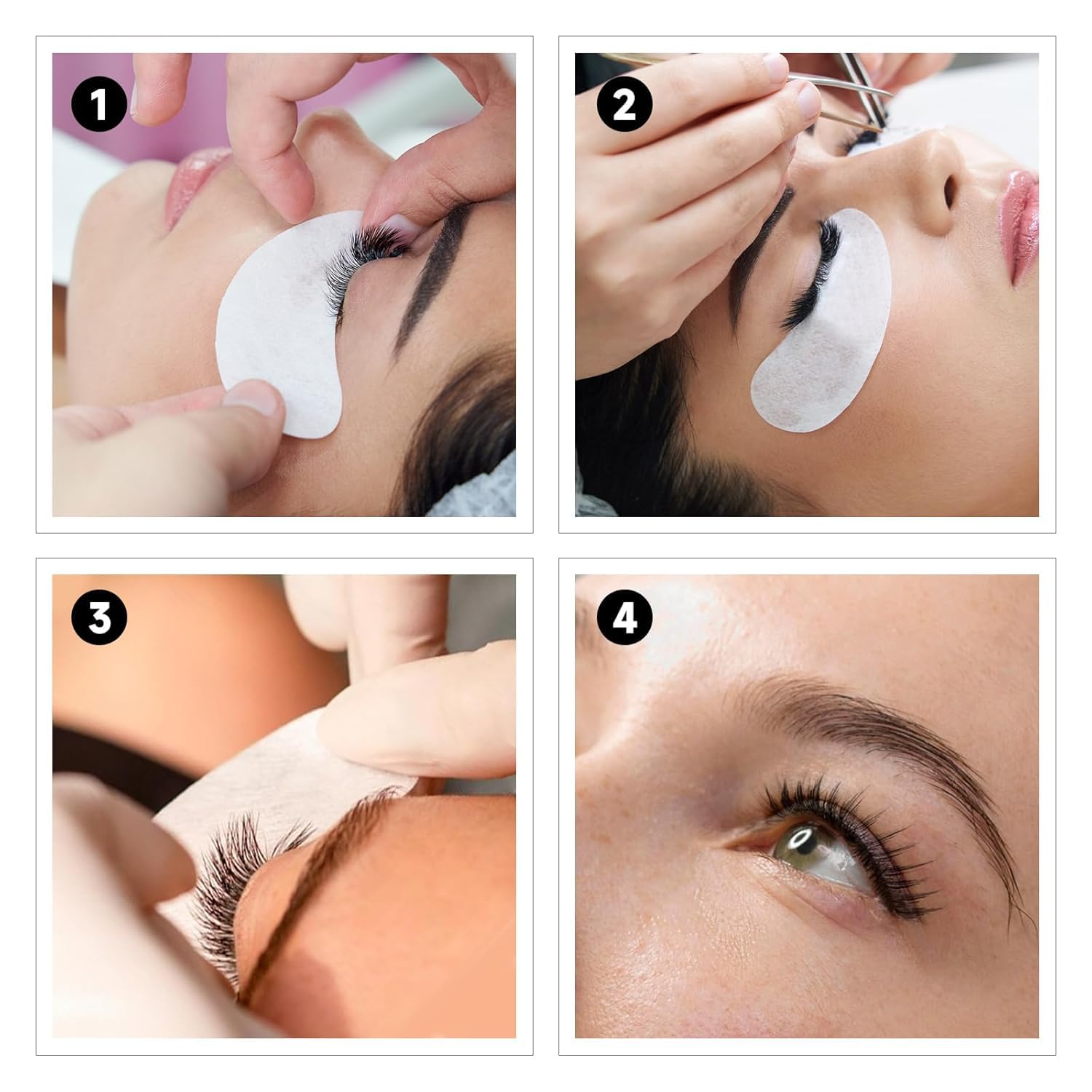 Hydrogel eye patches for lash tech supplies pack