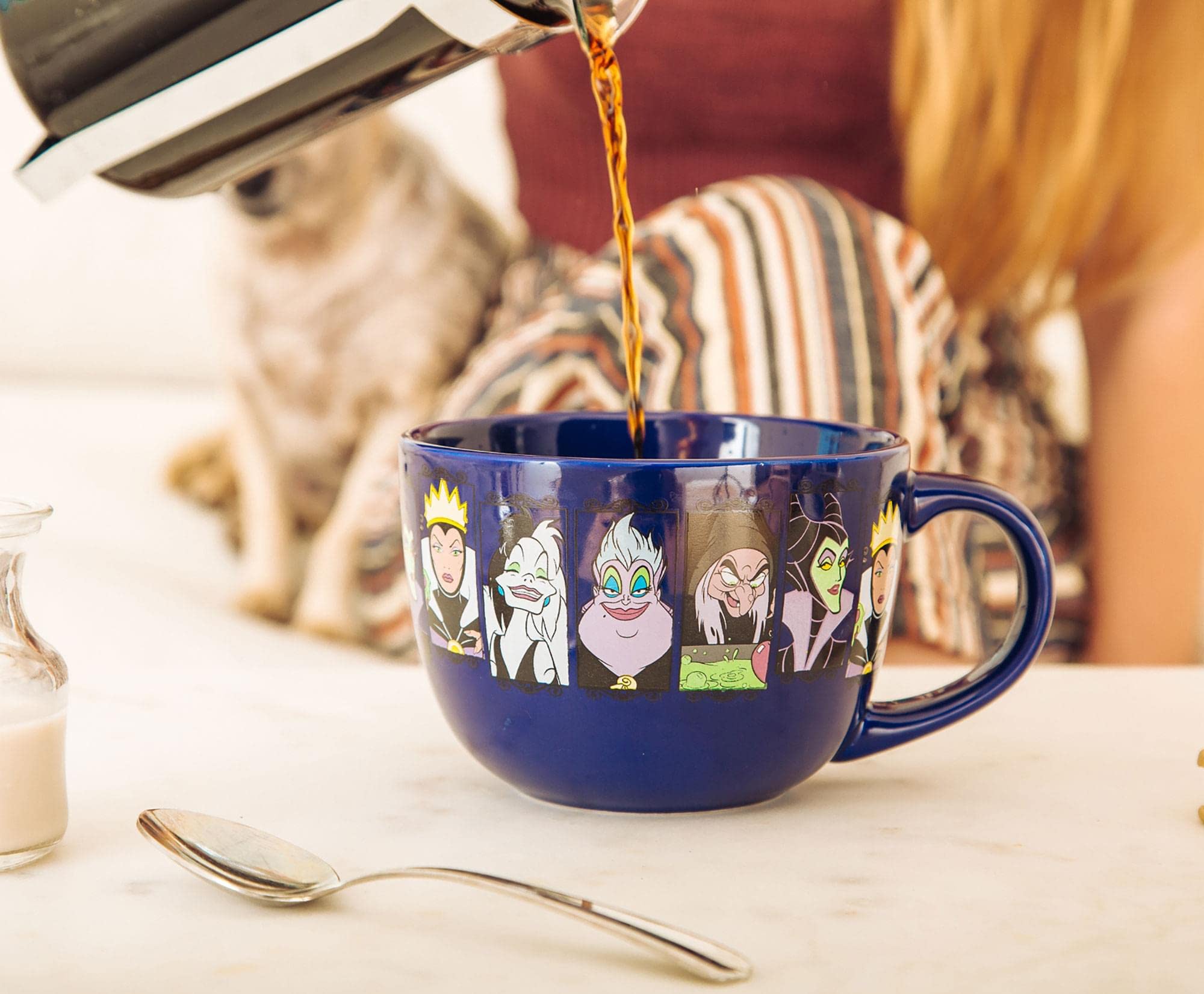 Maleficent Cruella de Vil Ursula Evil Queen design mug