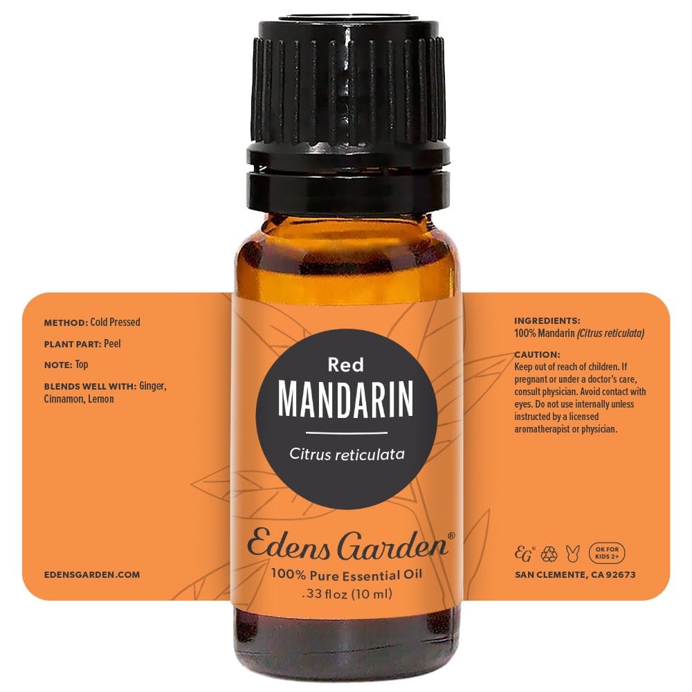 Edens Garden Mandarin- Red Essential Oil 10ml display