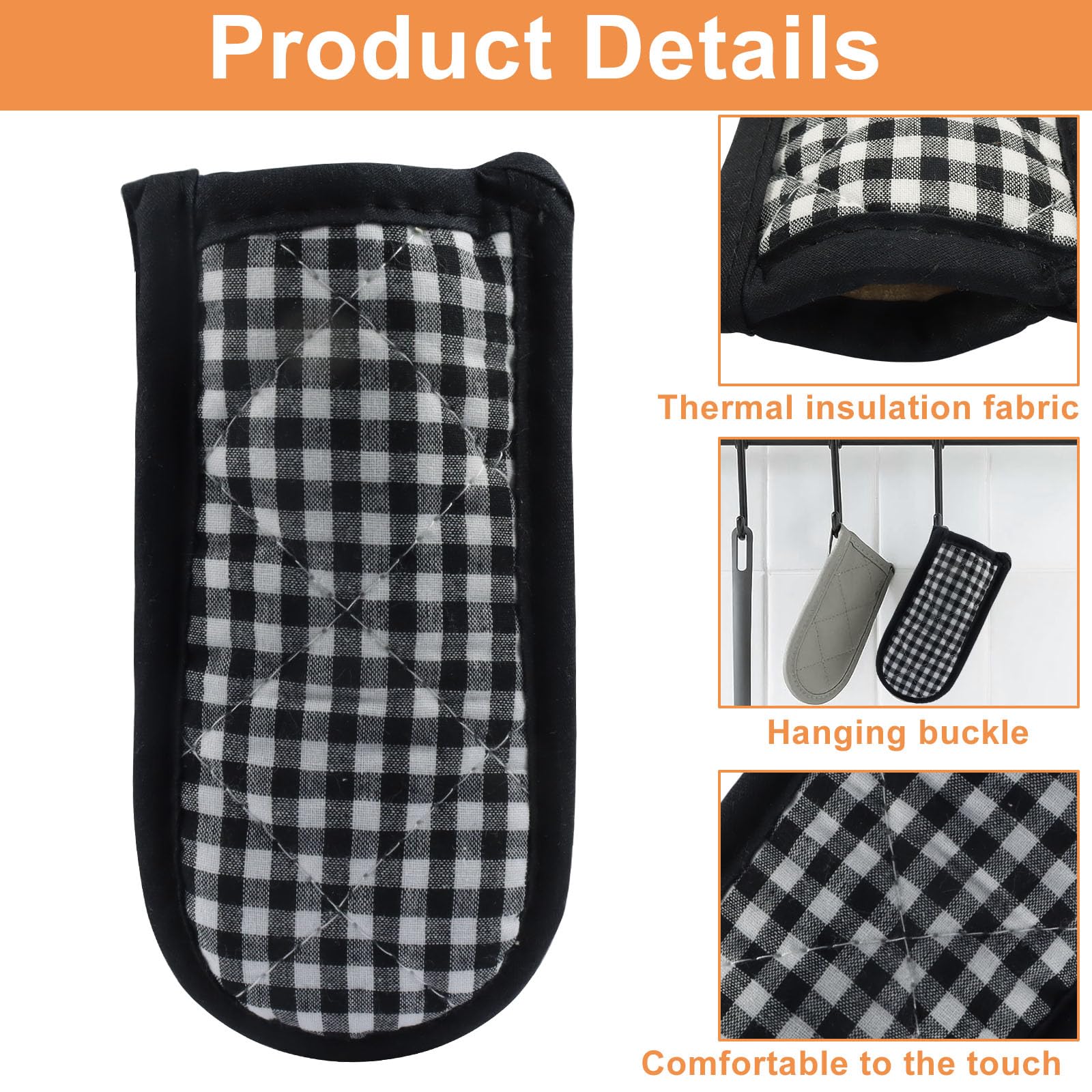 Assorted color MangoOrder cotton handle covers for cast iron pans