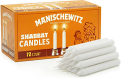 Manischewitz Shabbat Candles 72 Count packaging