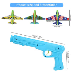 Indoor outdoor flying toy by Manmel airplane launcher