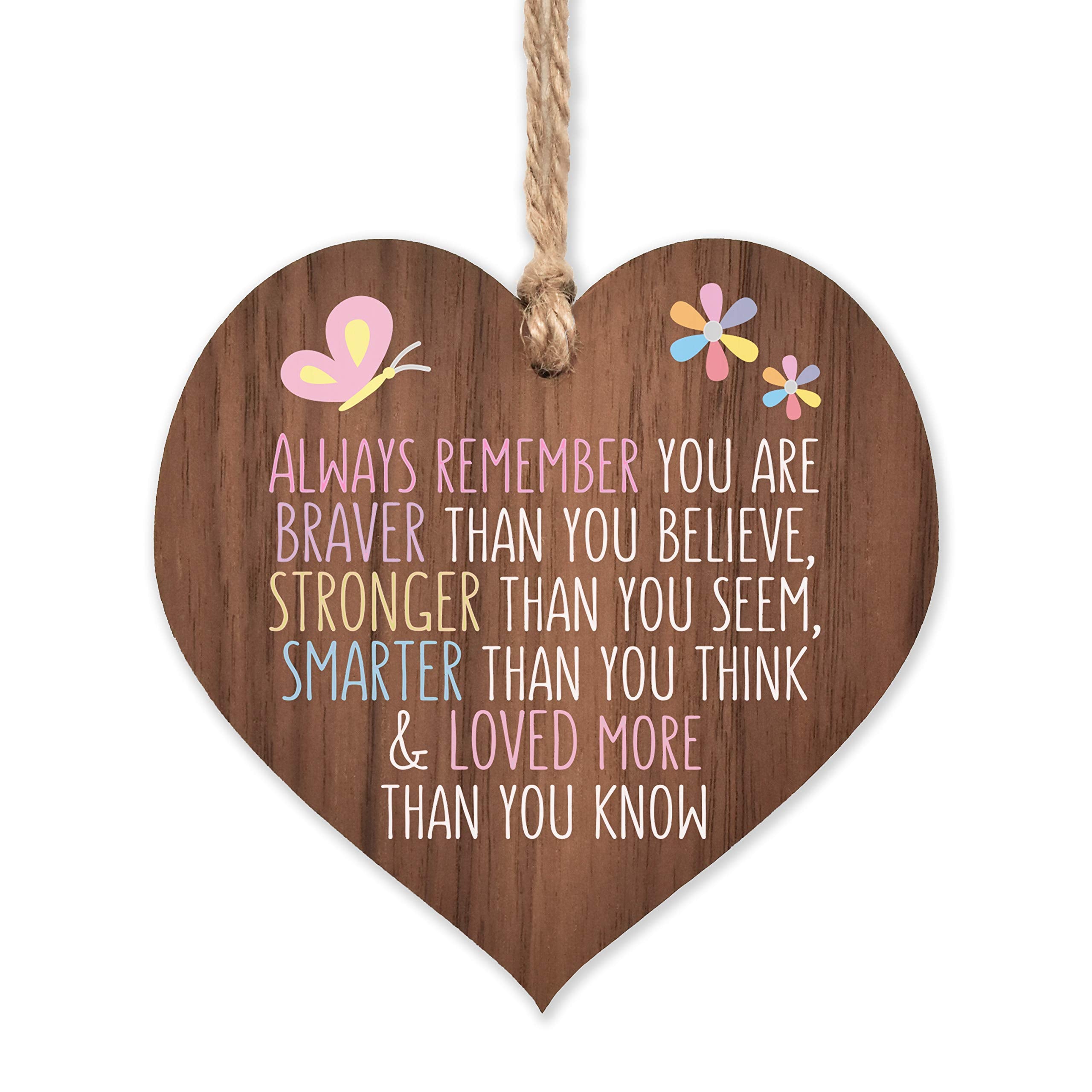 Manta Makes wood heart sign remember braver
