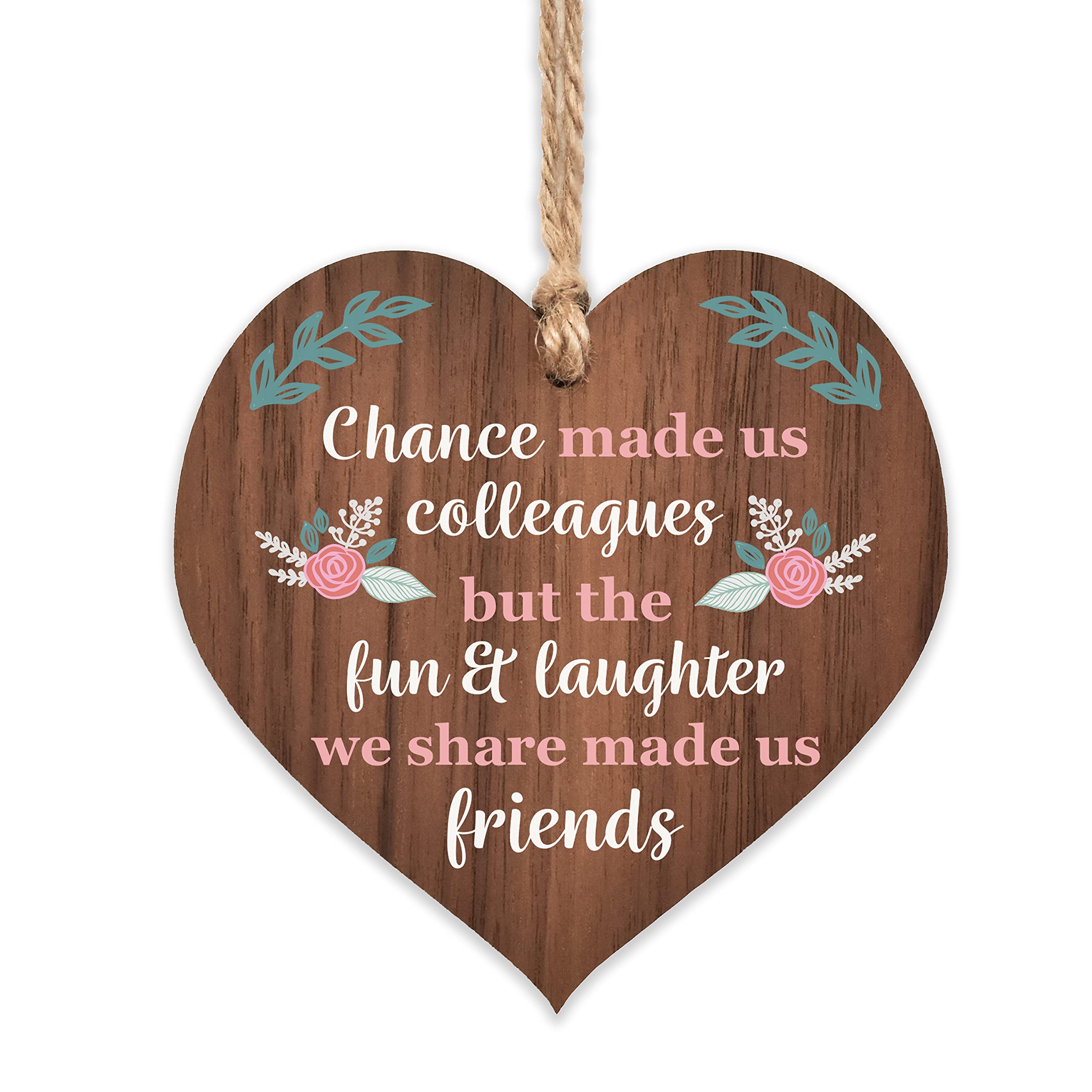 Manta Makes wooden heart pendant from Chance made us Colleagues collection