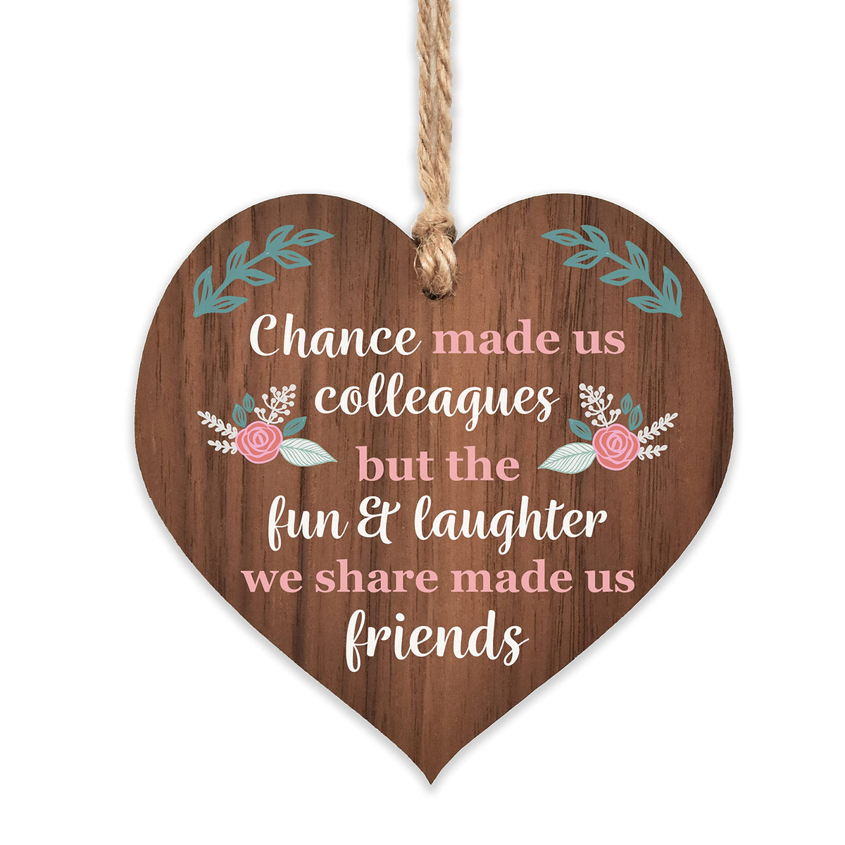 Manta Makes wooden heart pendant from Chance made us Colleagues collection