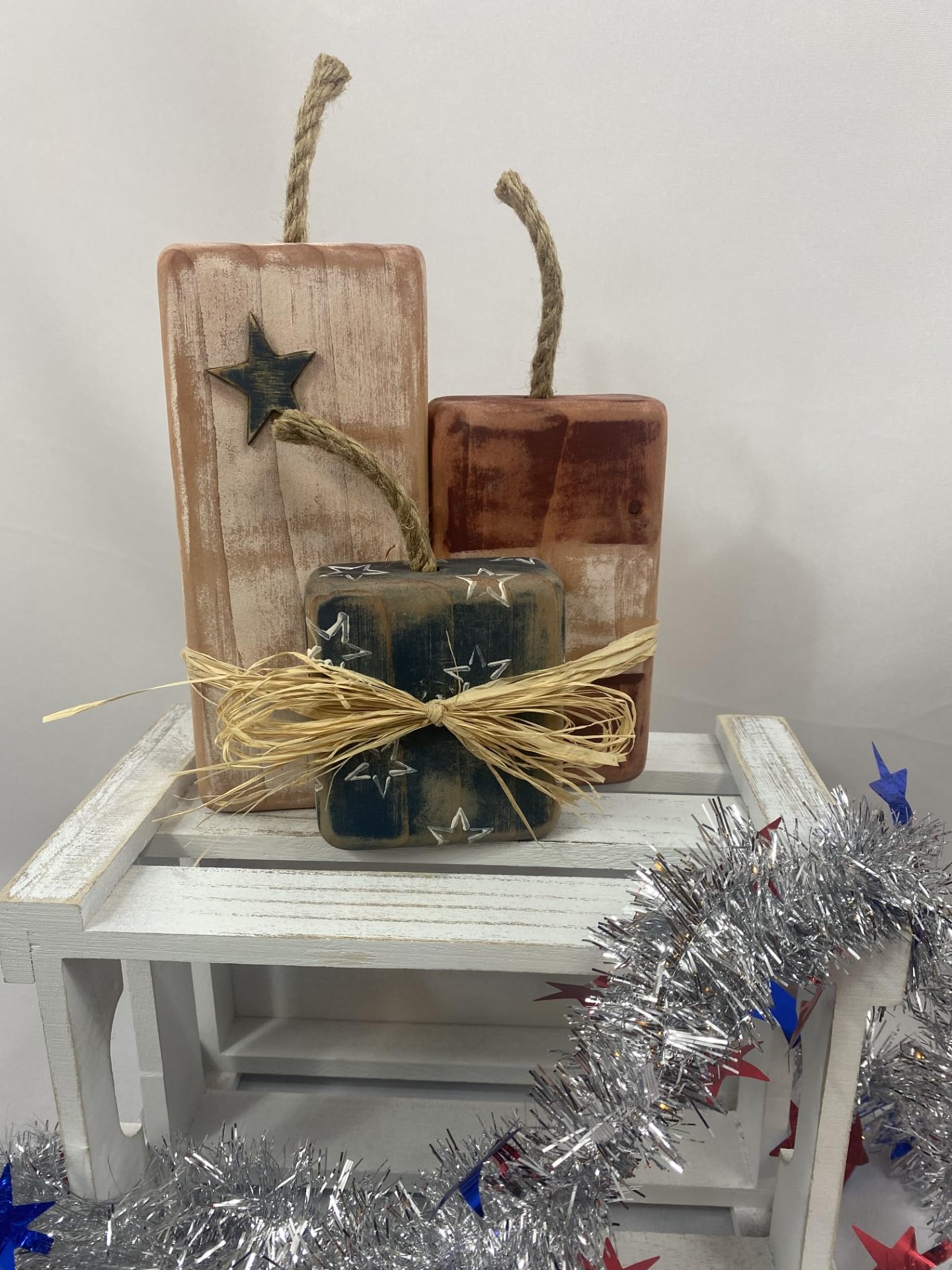 Whole set width 7 inches including display piece