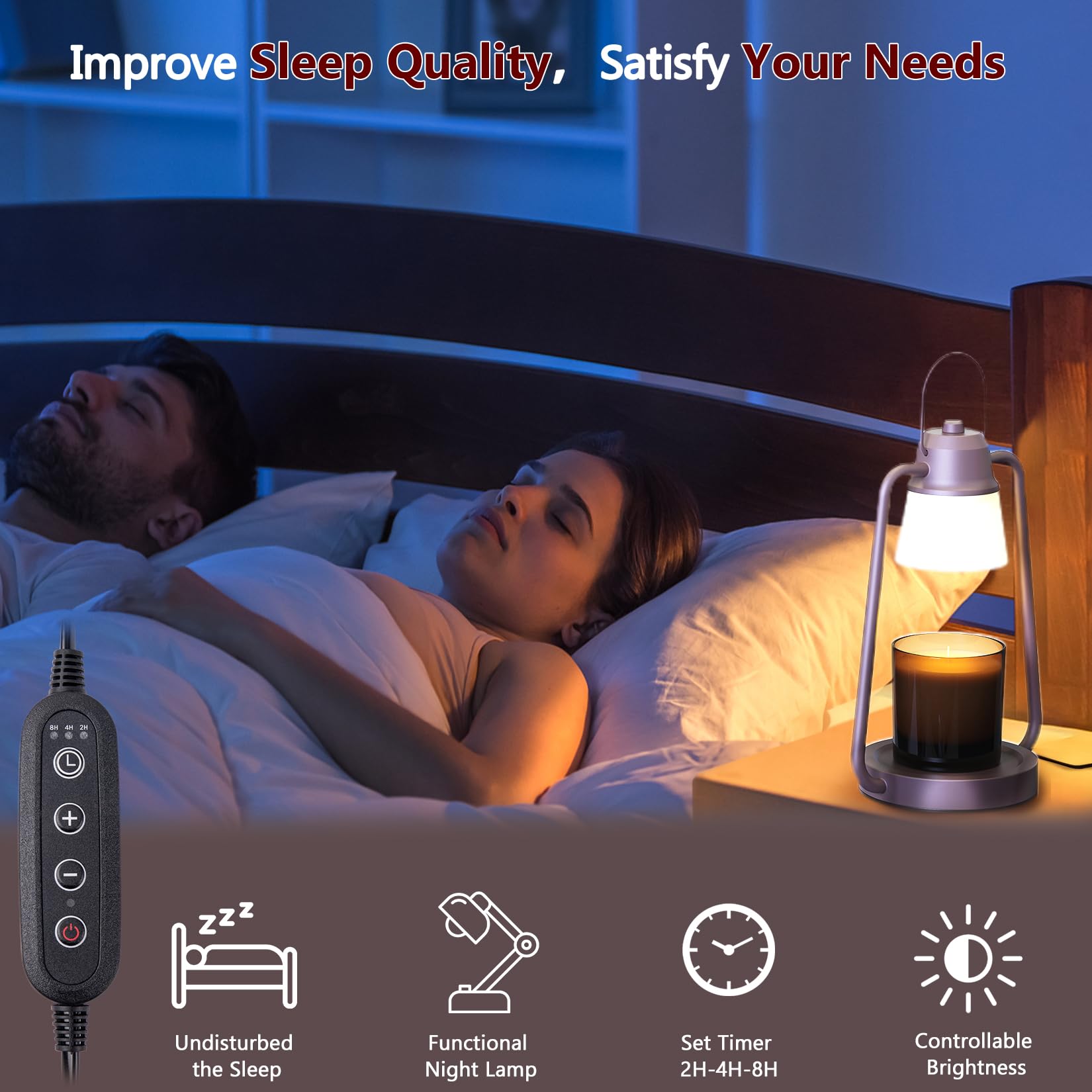 Gift ready MAOYUE candle warmer lamp packaging for occasions