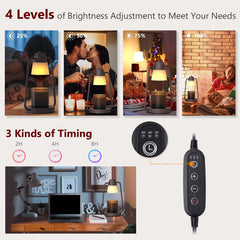 Electric wax warmer for jar candles by MAOYUE