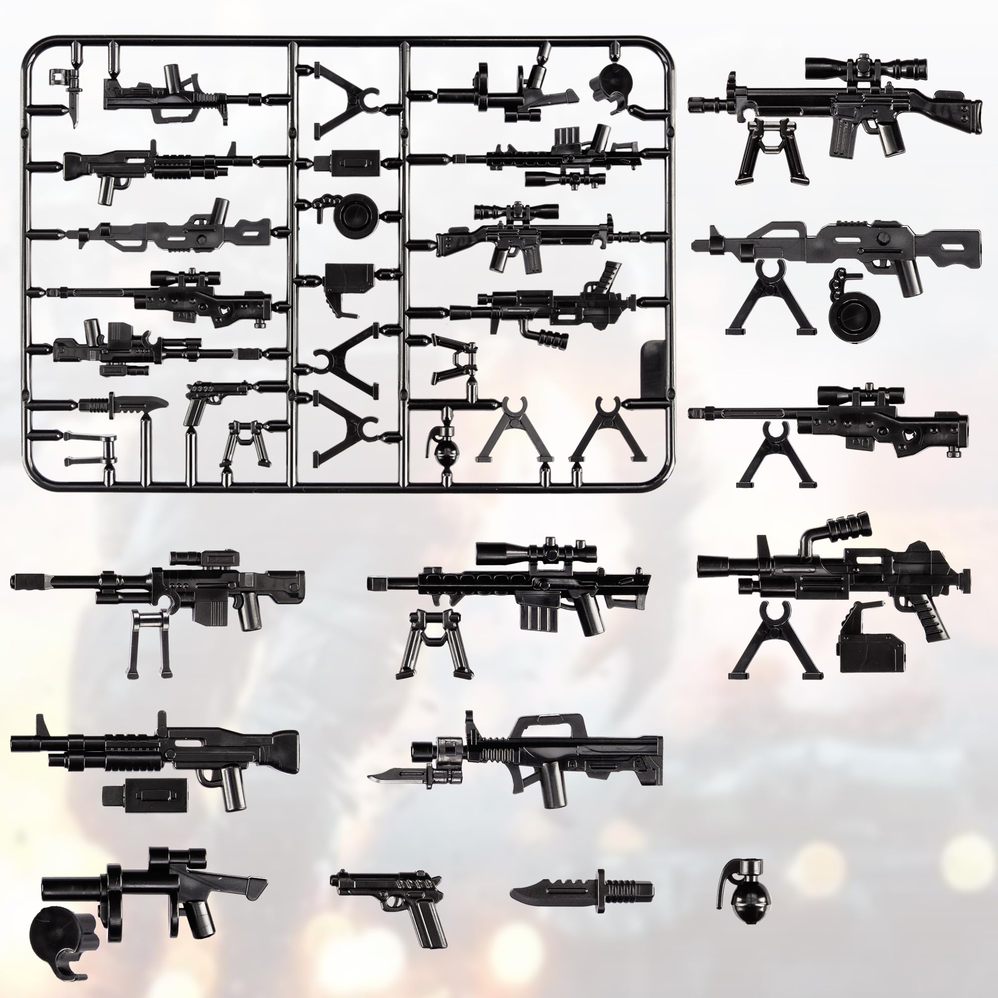 Compatible with Major Brand building blocks