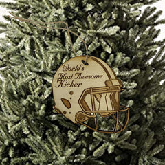Maple ornament 1/4 inch thick made in Texas Great Christmas Gift