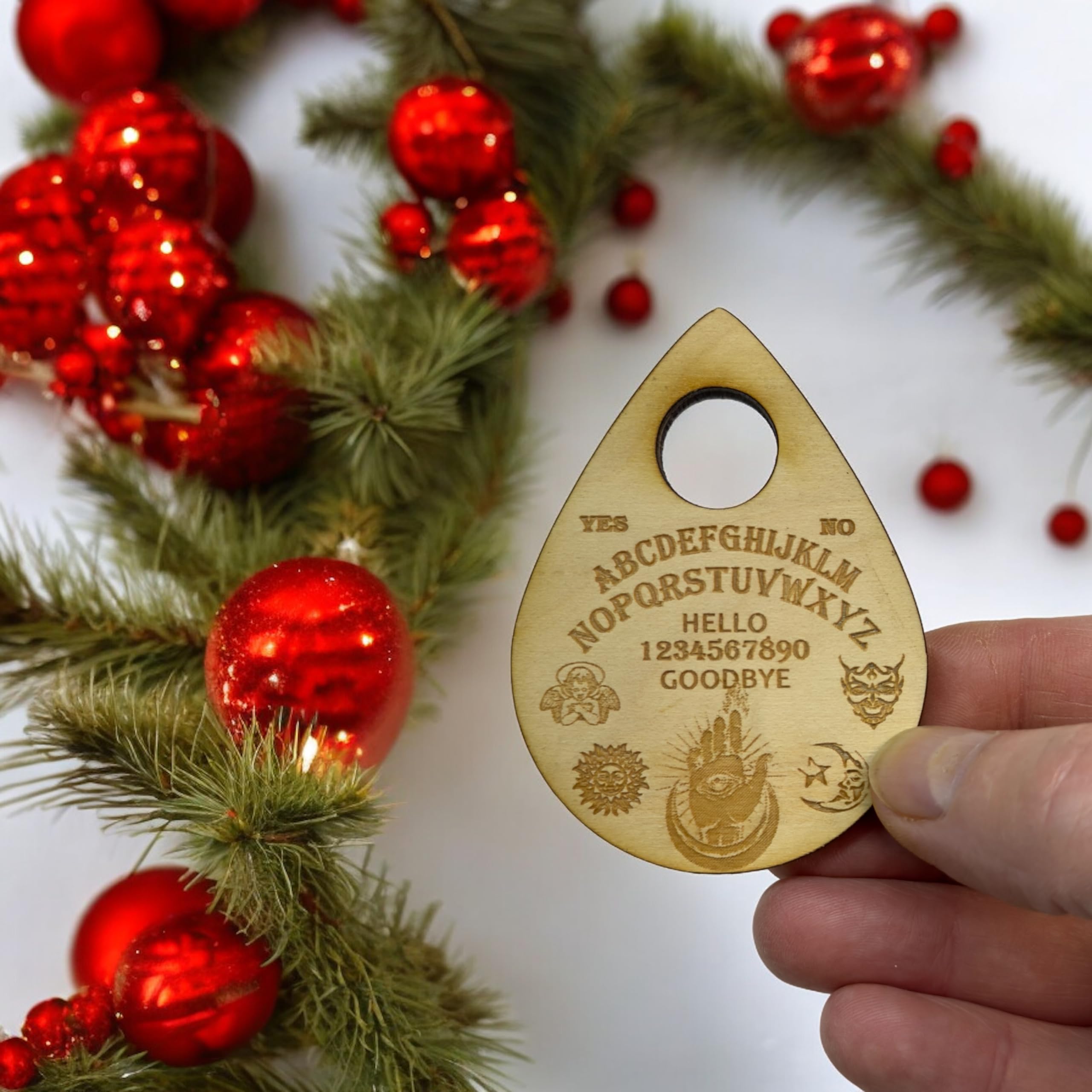 Christmas Gift ornament made in Texas maple