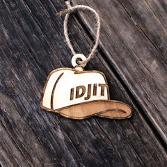 Maple wood ornament 1/4in thick made in Texas