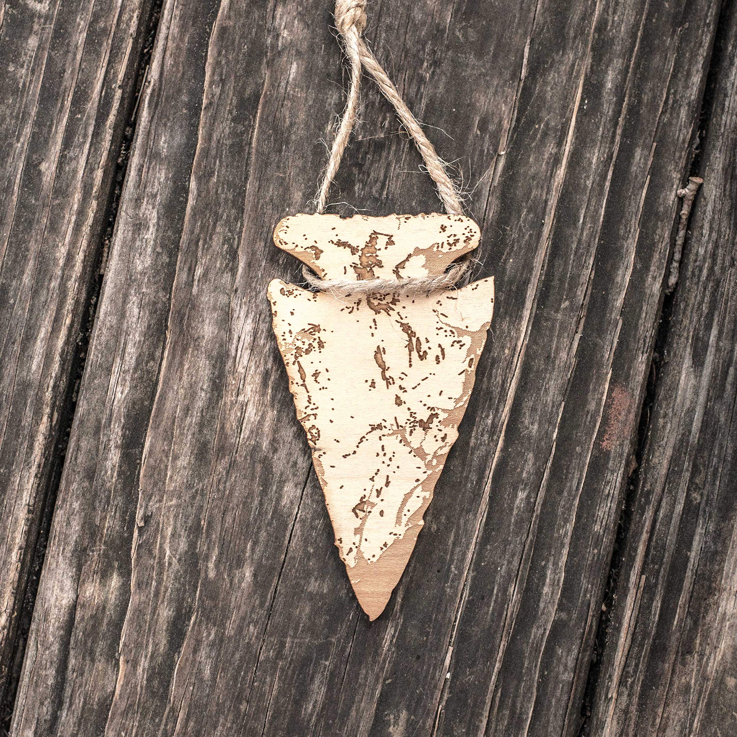 Maple wood ornament 4x2 inch size