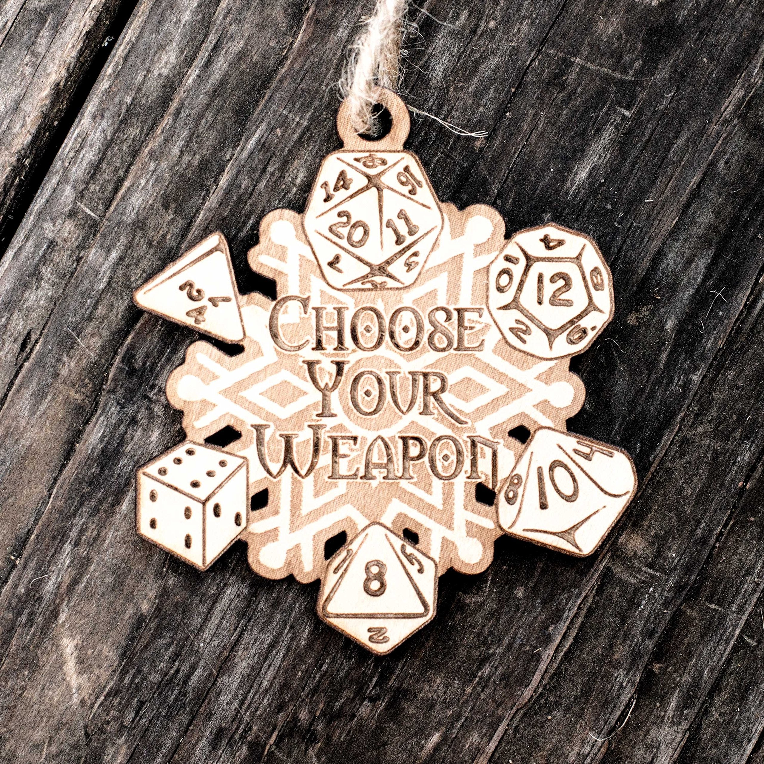 Raw Wood Snowflake ornament maple wood 3x3in