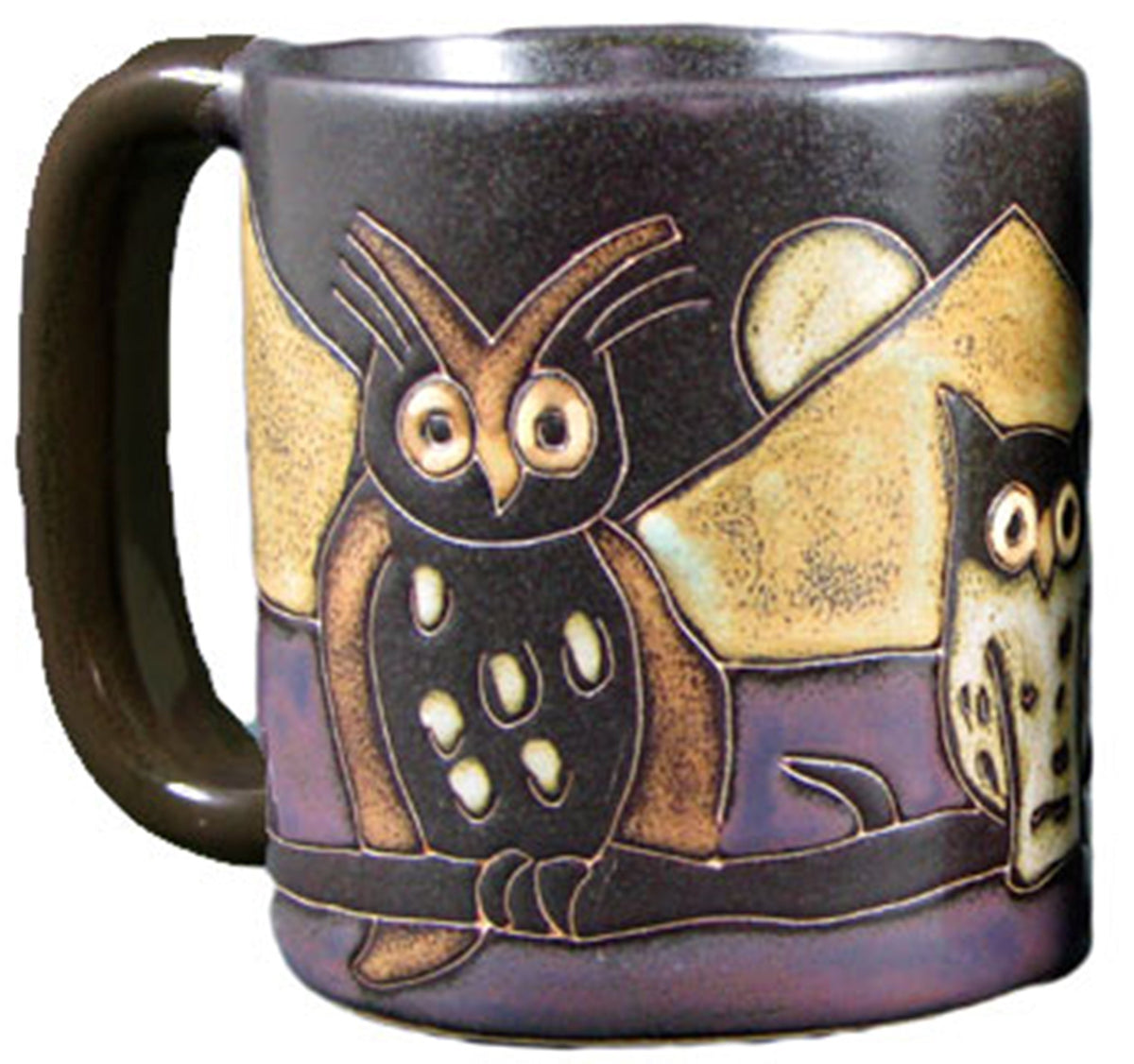 Mara Stoneware Mug Night Owls 16 oz image 1