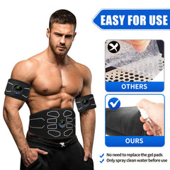Abs stimulator belt for abdominal training image