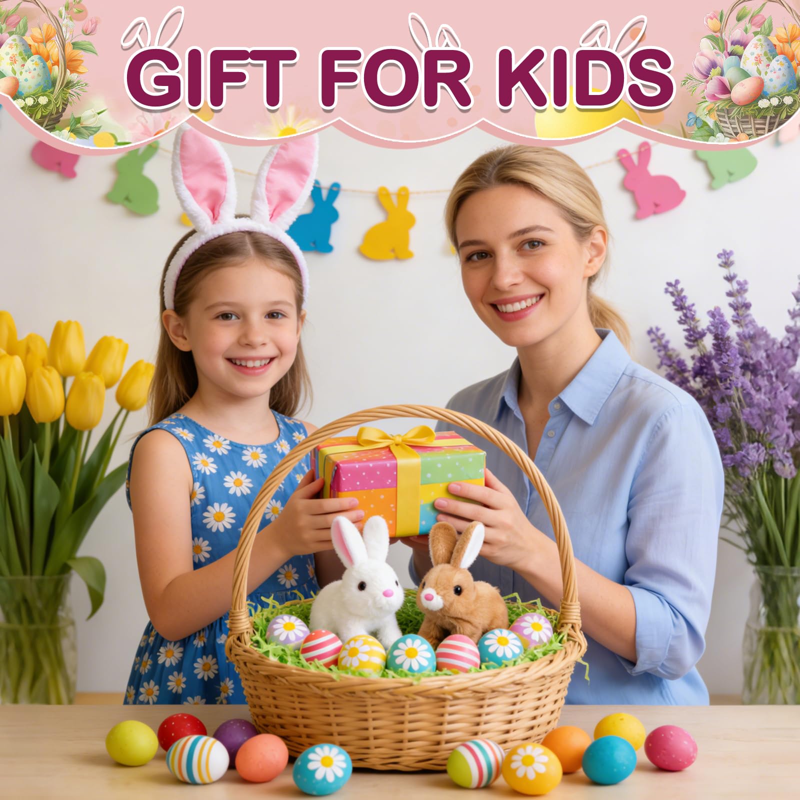 carrot accessory included with hopping bunny toy